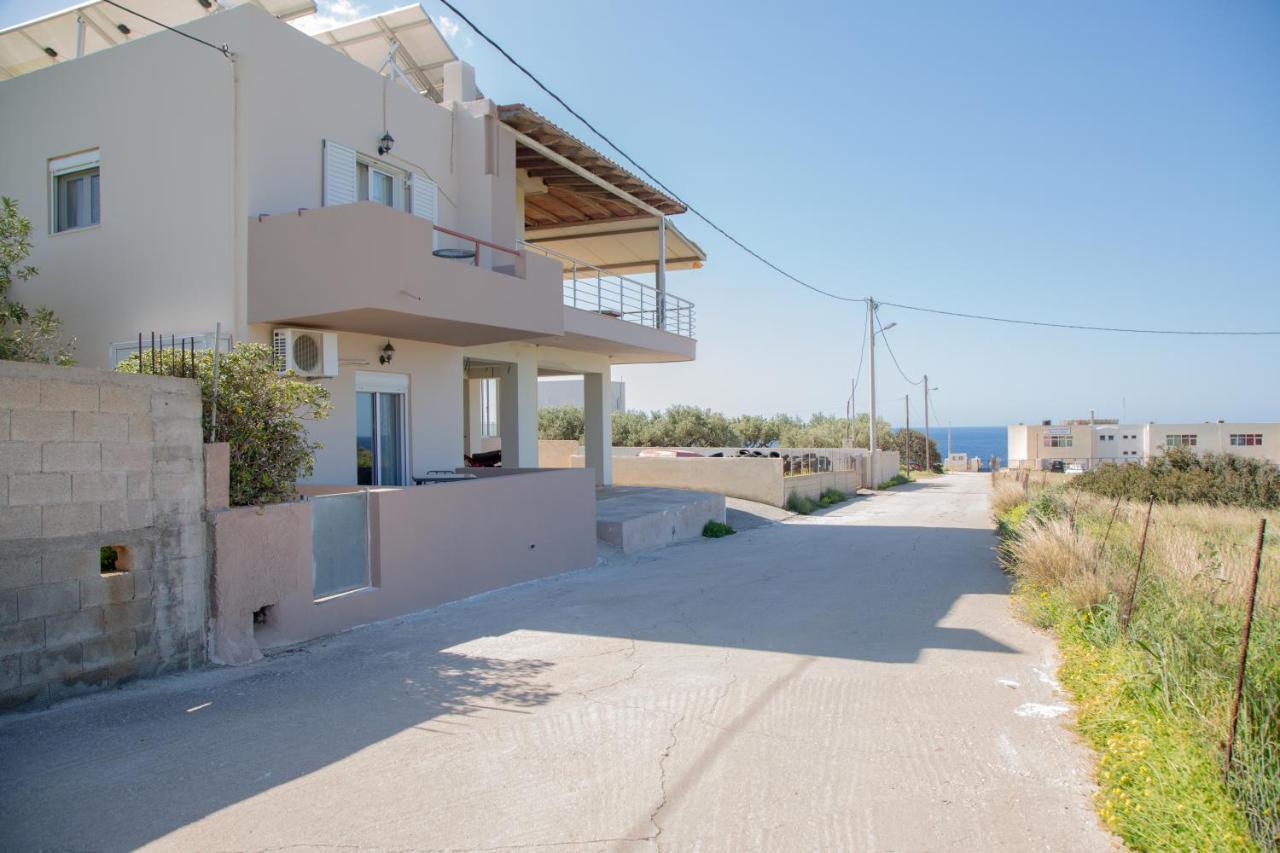 Studio Athena With Panoramic View Of Makrygialos Pilalímata Exteriör bild