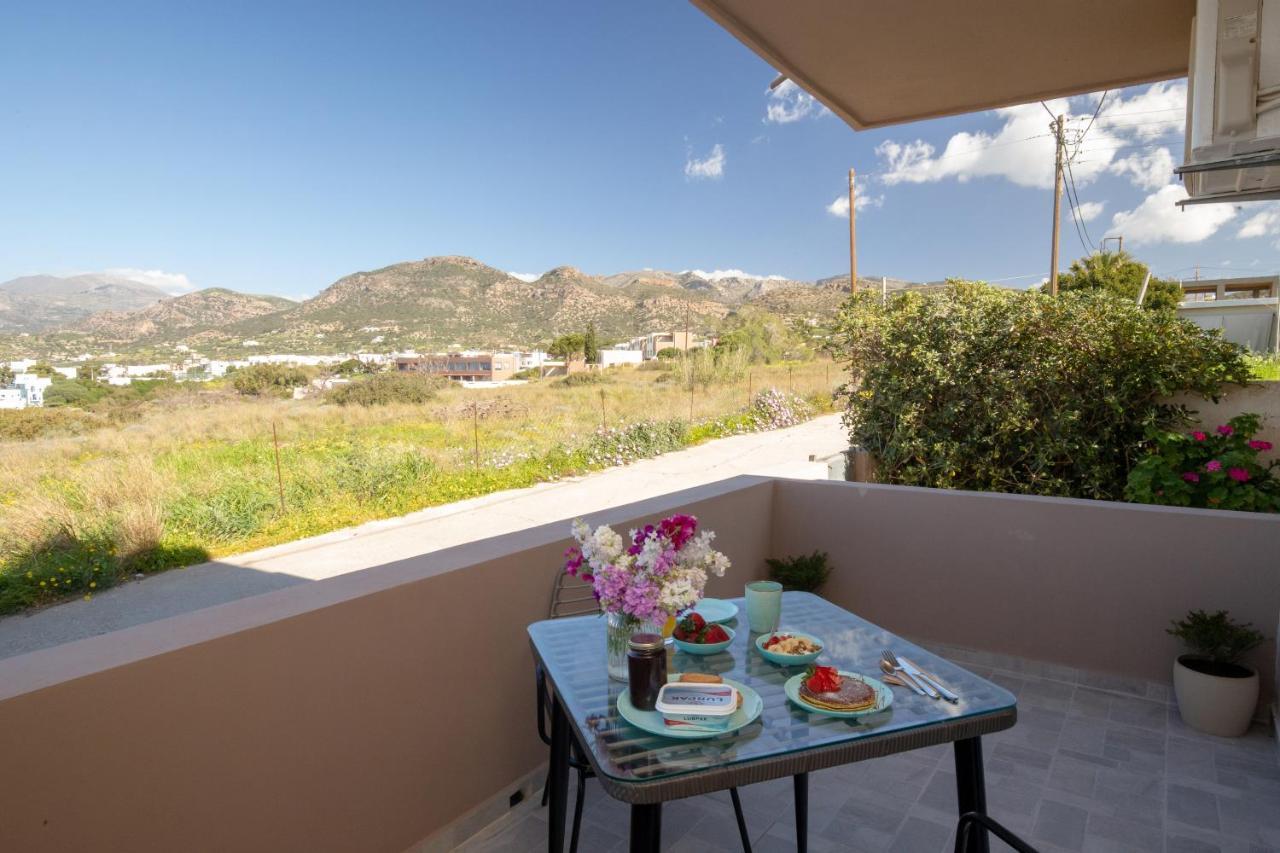 Studio Athena With Panoramic View Of Makrygialos Pilalímata Exteriör bild