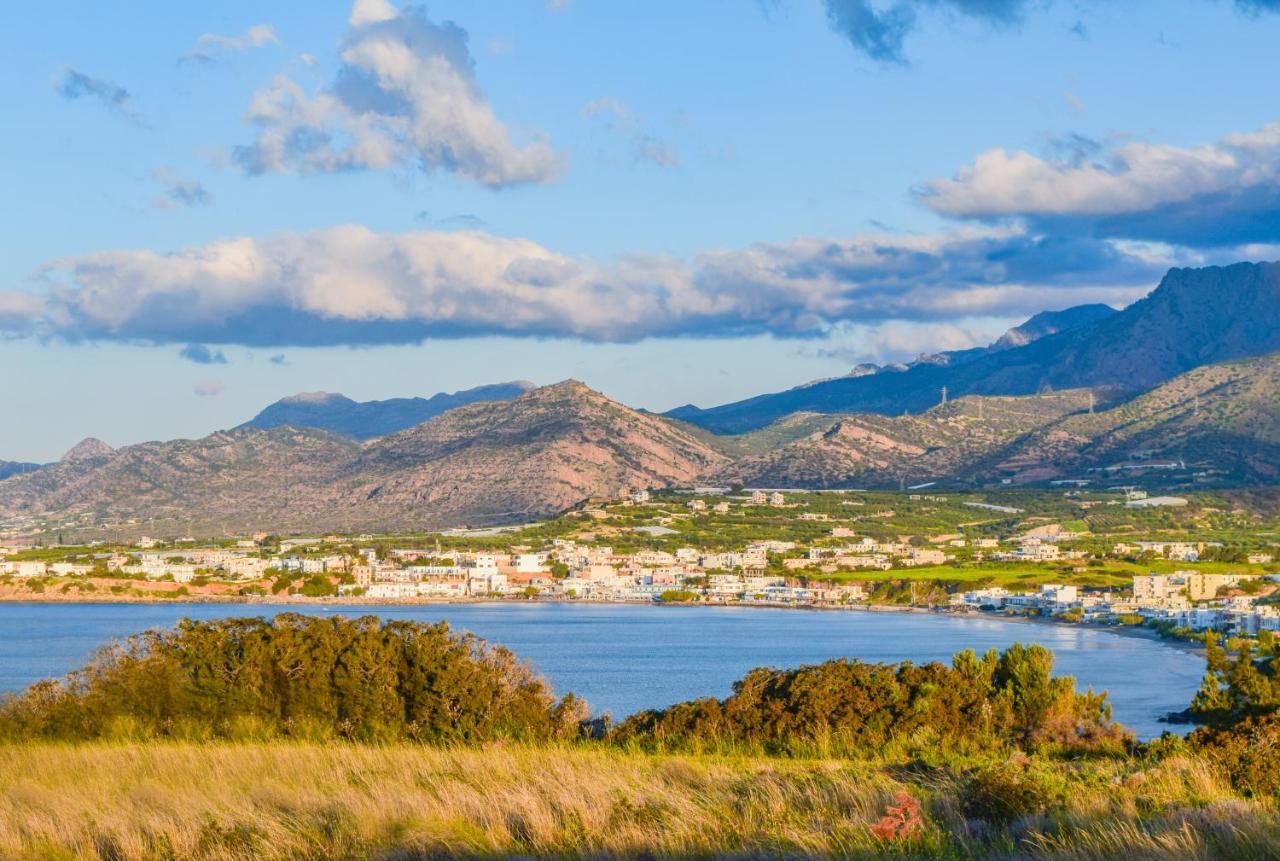 Studio Athena With Panoramic View Of Makrygialos Pilalímata Exteriör bild